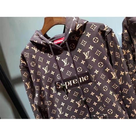 how much is a lv supreme hoodie|supreme louis vuitton hoodie where to buy.